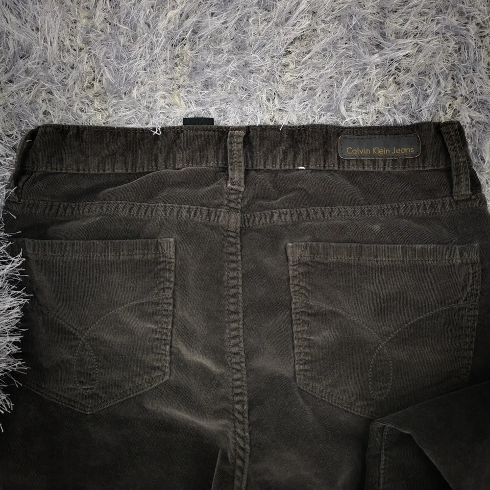 Calvin Klein EUC Jeans Womens 6 Corduroy Straight - Picture 6 of 10